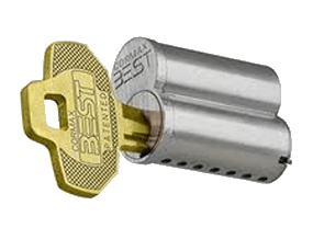 Prevent key duplication with High-Security lock mechanisms and keys