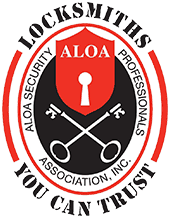 ALOA logo. Locksmiths You Can Trust
