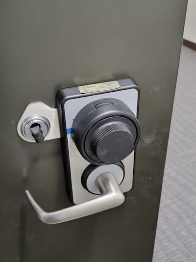 GSA lock installed in Chicago